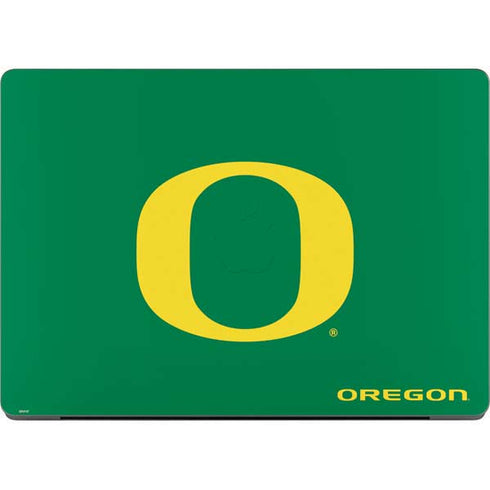 University of Oregon Yellow O on Green Apple MacBook Pro 14-inch Skin