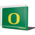 University of Oregon Yellow O on Green MacBook Cases