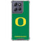 University of Oregon Yellow O on Green Moto G Stylus 5G (2025) Clear Case