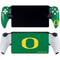 University of Oregon Yellow O on Green PlayStation Portal Remote Player Skin