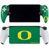 University of Oregon Yellow O on Green PlayStation Portal Remote Player Skin