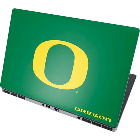 University of Oregon Yellow O on Green Dell Precision Skin