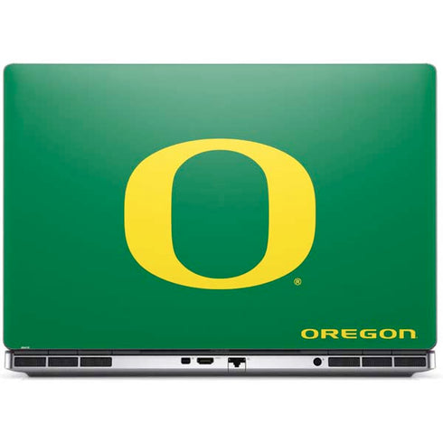 University of Oregon Yellow O on Green Dell Precision Skin