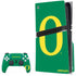 University of Oregon Yellow O on Green PlayStation PS5 Skins