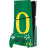 University of Oregon Yellow O on Green PlayStation PS5 Skins