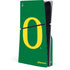 University of Oregon Yellow O on Green PlayStation PS5 Skins