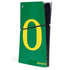 University of Oregon Yellow O on Green PlayStation PS5 Skins
