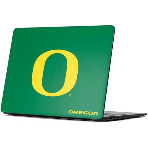 University of Oregon Yellow O on Green Surface Laptop 7 15in Skin
