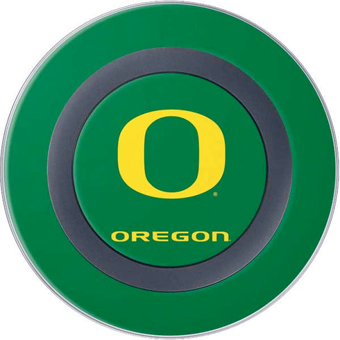 University of Oregon Yellow O on Green Wireless Charger Skin