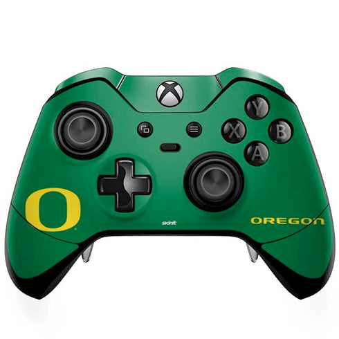 University of Oregon Yellow O on Green Xbox One Skins