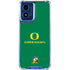 University of Oregon Yellow O with Text Moto G 5G (2024) Clear Case
