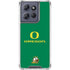 University of Oregon Yellow O with Text Moto G Stylus 5G (2025) Clear Case