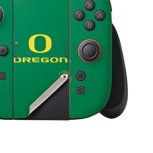 University of Oregon Yellow O with Text Nintendo Switch 2 (2025) Joy-Con Controller Skin