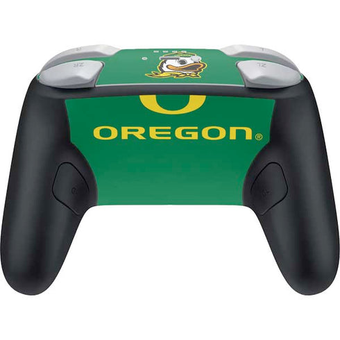 University of Oregon Yellow O with Text Nintendo Switch 2 (2025) Pro Controller Skin