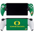 University of Oregon Yellow O with Text PlayStation Portal Remote Player Skin