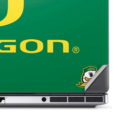 University of Oregon Yellow O with Text Dell Precision Skin