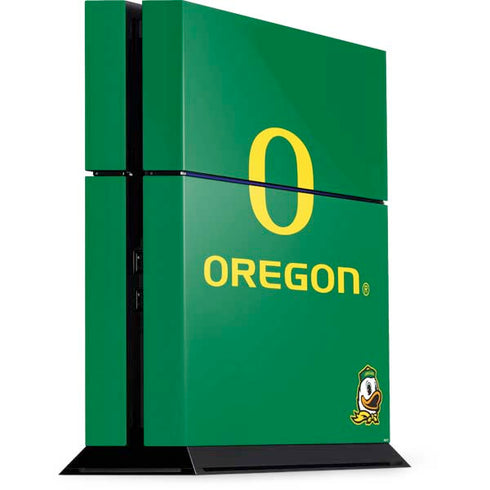 University of Oregon Yellow O with Text PlayStation PS4 Skins