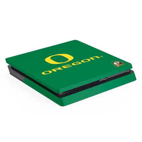 University of Oregon Yellow O with Text PlayStation PS4 Skins