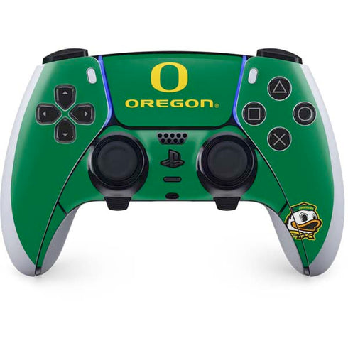 University of Oregon Yellow O with Text PlayStation PS5 Skins