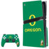 University of Oregon Yellow O with Text PS5 Pro Disk Bundle Skin