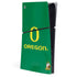 University of Oregon Yellow O with Text PS5 Slim Digital Edition Console Skin