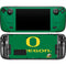 University of Oregon Yellow O with Text Steam Deck Handheld Gaming Computer OLED Skin