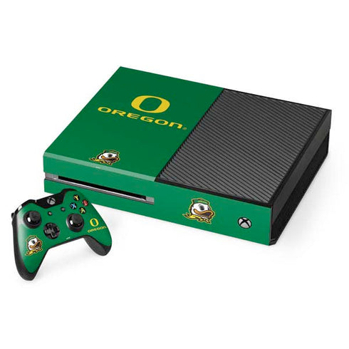 University of Oregon Yellow O with Text Xbox One Skins