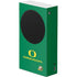 University of Oregon Yellow O with Text Xbox Series S Skins