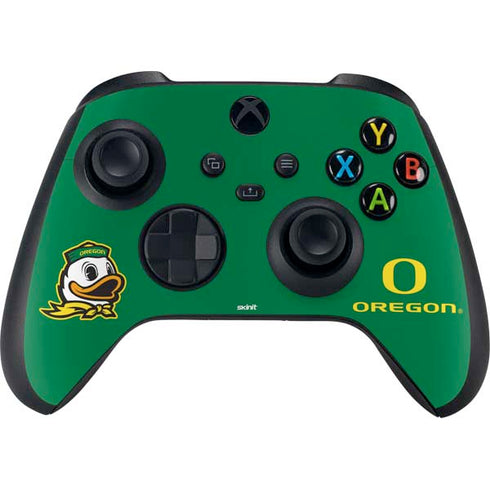 University of Oregon Yellow O with Text Xbox Series X Skins