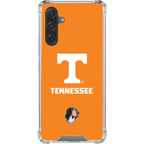 University of Tennessee-Knoxville T Logo on Orange Galaxy A17 Clear Case