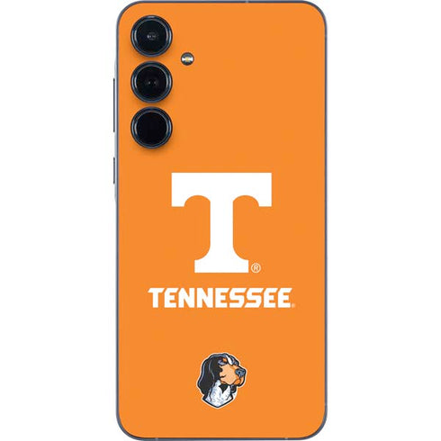 University of Tennessee-Knoxville T Logo on Orange Galaxy A55 5G Skin