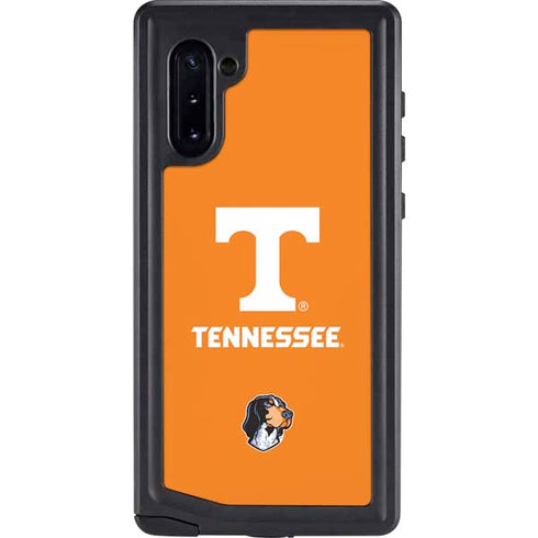 University of Tennessee-Knoxville T Logo on Orange Galaxy Cases
