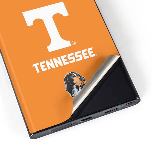 University of Tennessee-Knoxville T Logo on Orange Galaxy Skins