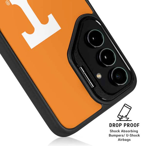 University of Tennessee-Knoxville T Logo on Orange Galaxy S24 FE Kickstand Case