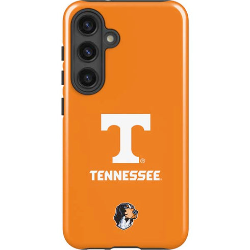 University of Tennessee-Knoxville T Logo on Orange Galaxy S25 Impact Case