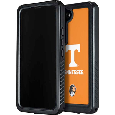 University of Tennessee-Knoxville T Logo on Orange Galaxy S24 Plus Waterproof Case