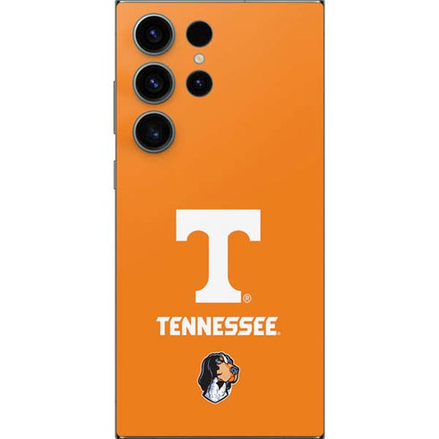 University of Tennessee-Knoxville T Logo on Orange Galaxy S24 Ultra Skin