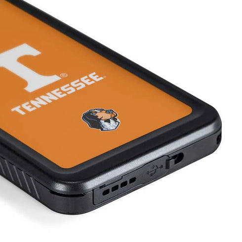 University of Tennessee-Knoxville T Logo on Orange Galaxy S24 Waterproof Case