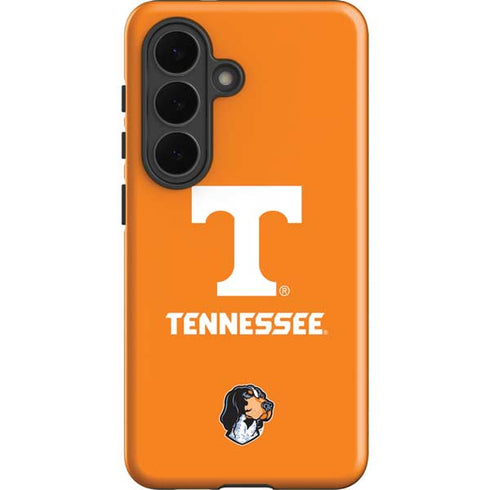 University of Tennessee-Knoxville T Logo on Orange Galaxy S26 Impact Case