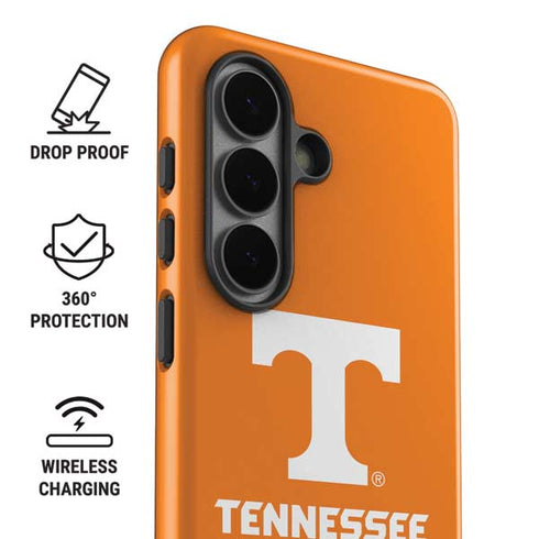University of Tennessee-Knoxville T Logo on Orange Galaxy S26 Plus Impact Case