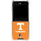 University of Tennessee-Knoxville T Logo on Orange Galaxy Z Flip6 Clear Case