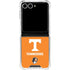 University of Tennessee-Knoxville T Logo on Orange Galaxy Z Flip7 Clear Case