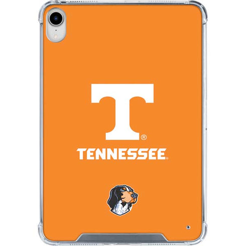University of Tennessee-Knoxville T Logo on Orange iPad 11th Gen (2025) Clear Case