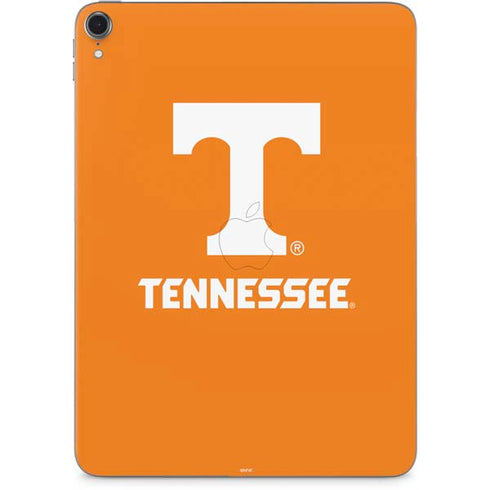 University of Tennessee-Knoxville T Logo on Orange Apple iPad Pro Skin