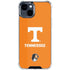 University of Tennessee-Knoxville T Logo on Orange iPhone 15 Clear Case