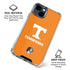 University of Tennessee-Knoxville T Logo on Orange iPhone 15 Clear Case