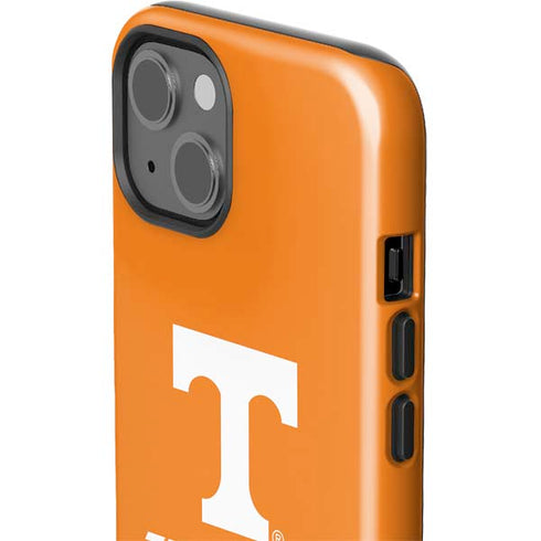 University of Tennessee-Knoxville T Logo on Orange iPhone 15 Impact Case