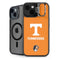 University of Tennessee-Knoxville T Logo on Orange iPhone 15 Kickstand Case