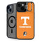 University of Tennessee-Knoxville T Logo on Orange iPhone 15 Plus Kickstand Case