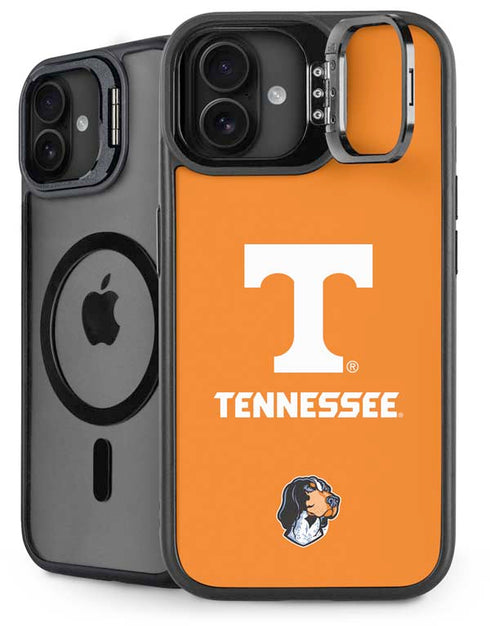 University of Tennessee-Knoxville T Logo on Orange iPhone 16 Kickstand Case